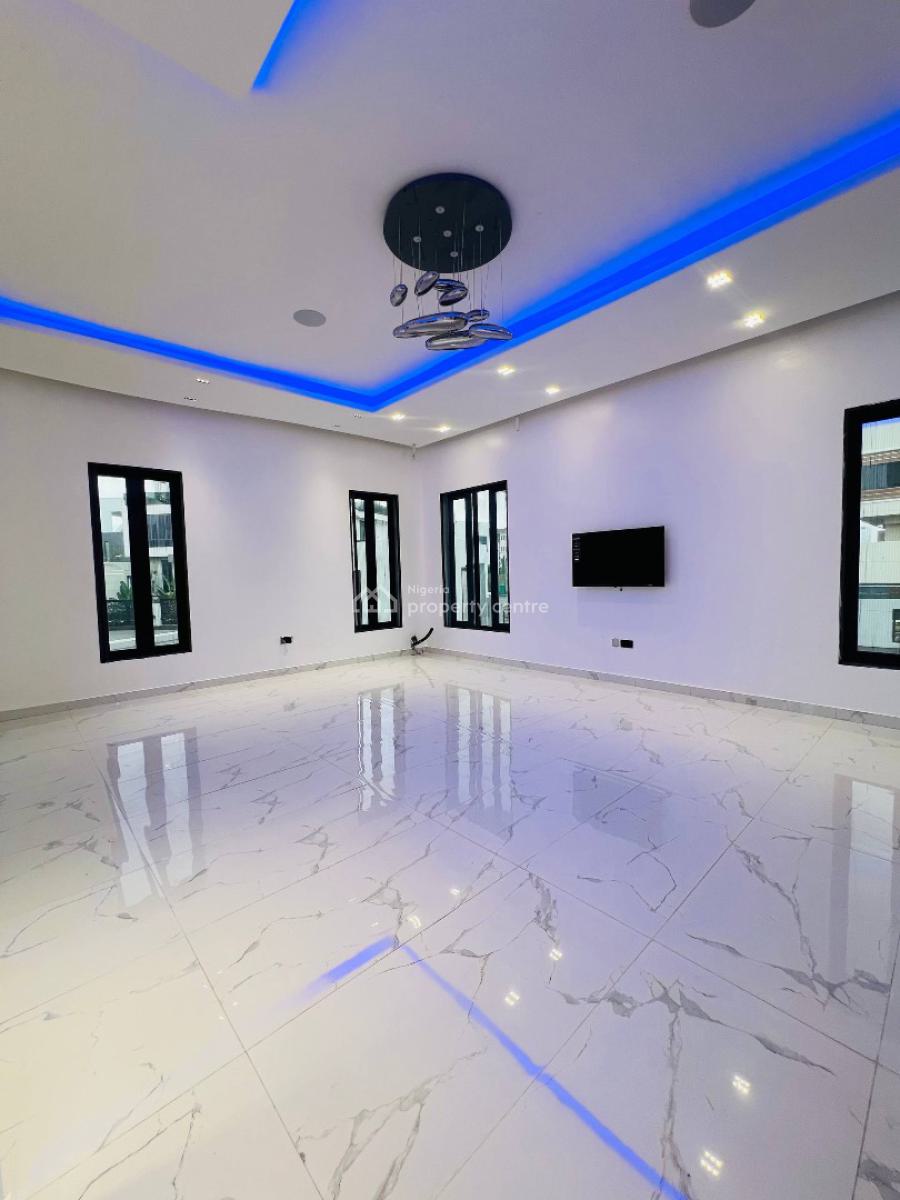 6 Bedroom Fully Detached Duplex + 2bq with Cinema,rooftop Terrace & Po, in a Gated and Secured Estate, Osapa, Lekki, Lagos, Detached Duplex for Sale