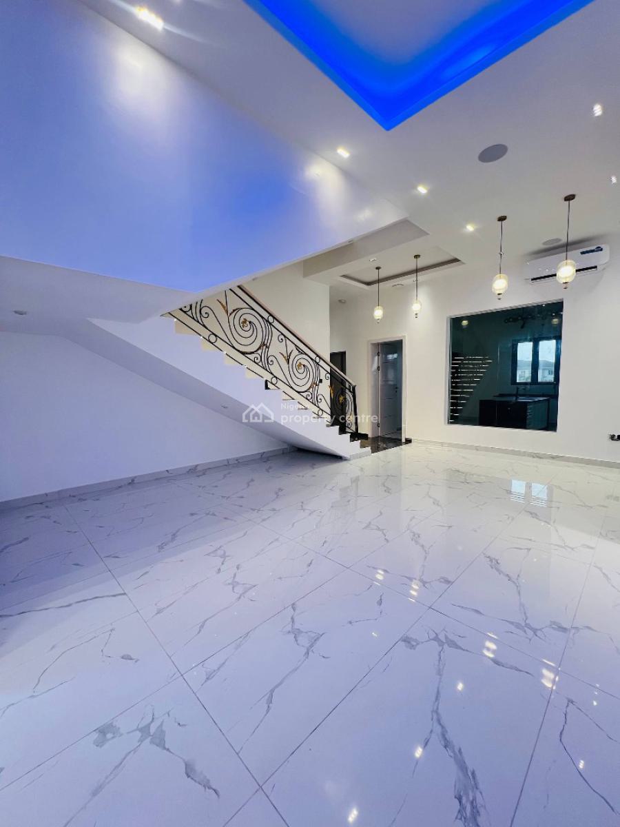 6 Bedroom Fully Detached Duplex + 2bq with Cinema,rooftop Terrace & Po, in a Gated and Secured Estate, Osapa, Lekki, Lagos, Detached Duplex for Sale