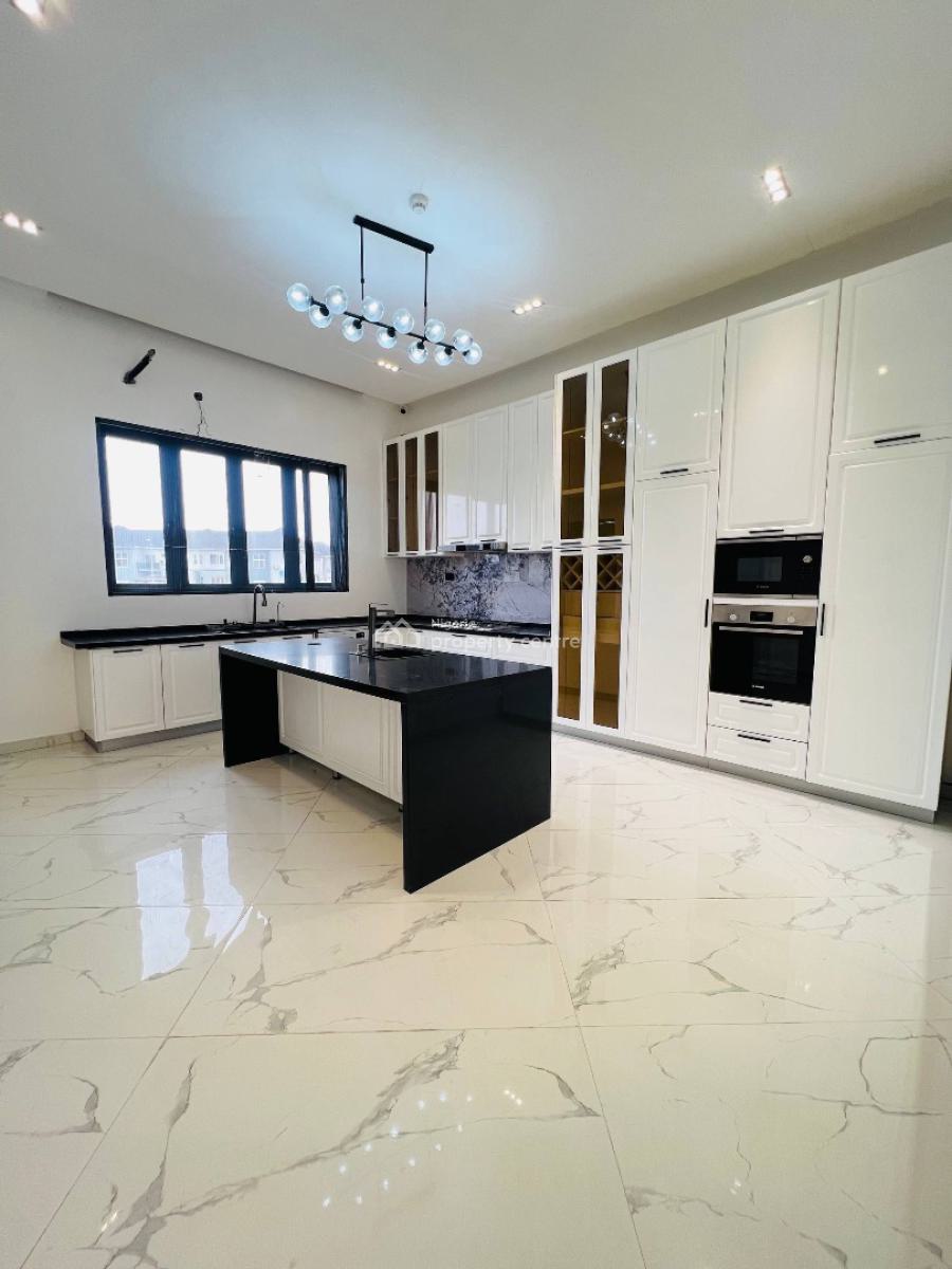 6 Bedroom Fully Detached Duplex + 2bq with Cinema,rooftop Terrace & Po, in a Gated and Secured Estate, Osapa, Lekki, Lagos, Detached Duplex for Sale