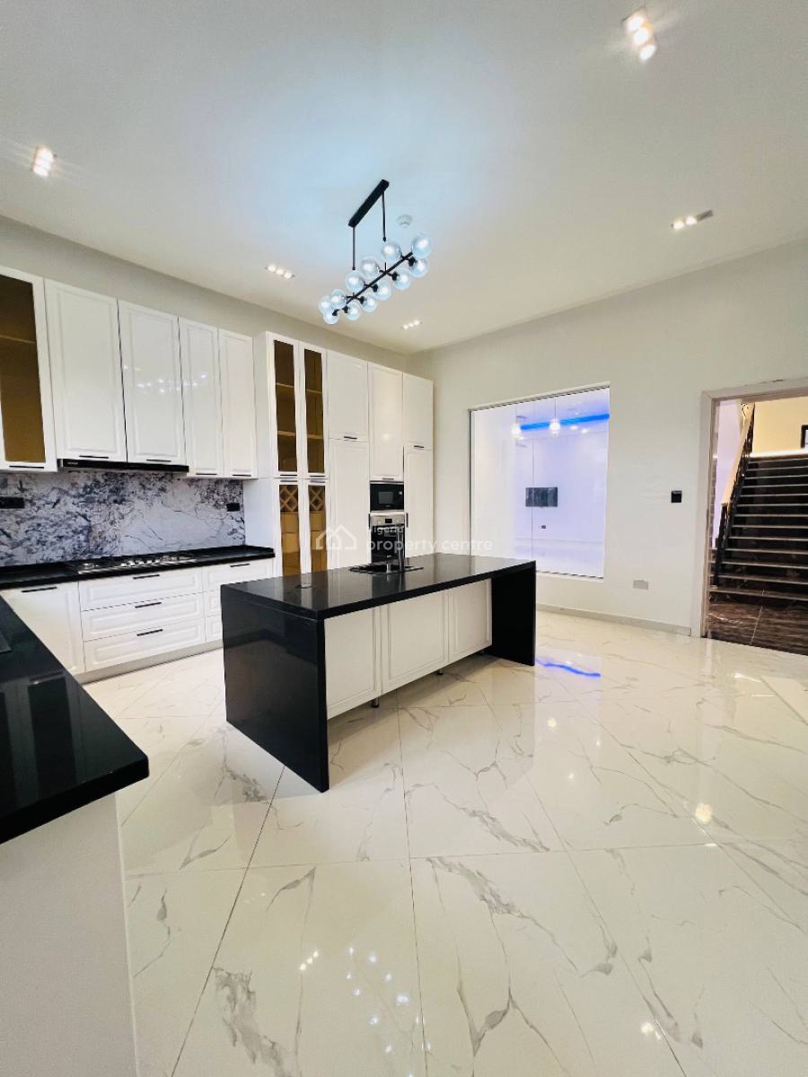 6 Bedroom Fully Detached Duplex + 2bq with Cinema,rooftop Terrace & Po, in a Gated and Secured Estate, Osapa, Lekki, Lagos, Detached Duplex for Sale