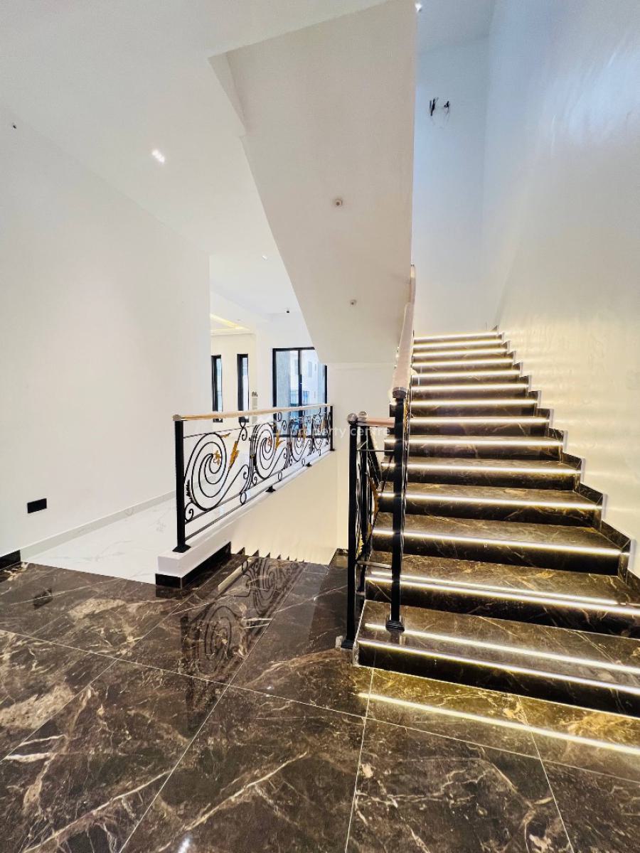 6 Bedroom Fully Detached Duplex + 2bq with Cinema,rooftop Terrace & Po, in a Gated and Secured Estate, Osapa, Lekki, Lagos, Detached Duplex for Sale