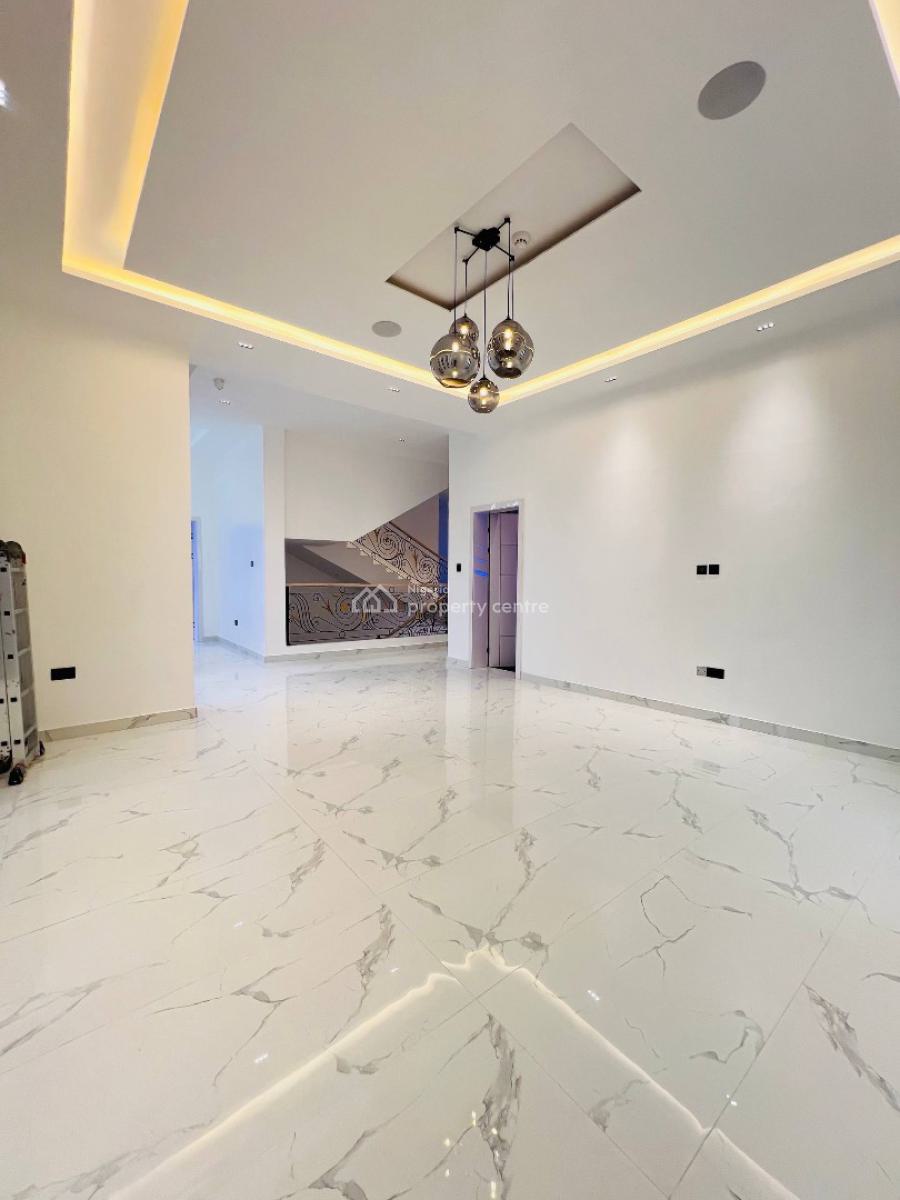 6 Bedroom Fully Detached Duplex + 2bq with Cinema,rooftop Terrace & Po, in a Gated and Secured Estate, Osapa, Lekki, Lagos, Detached Duplex for Sale