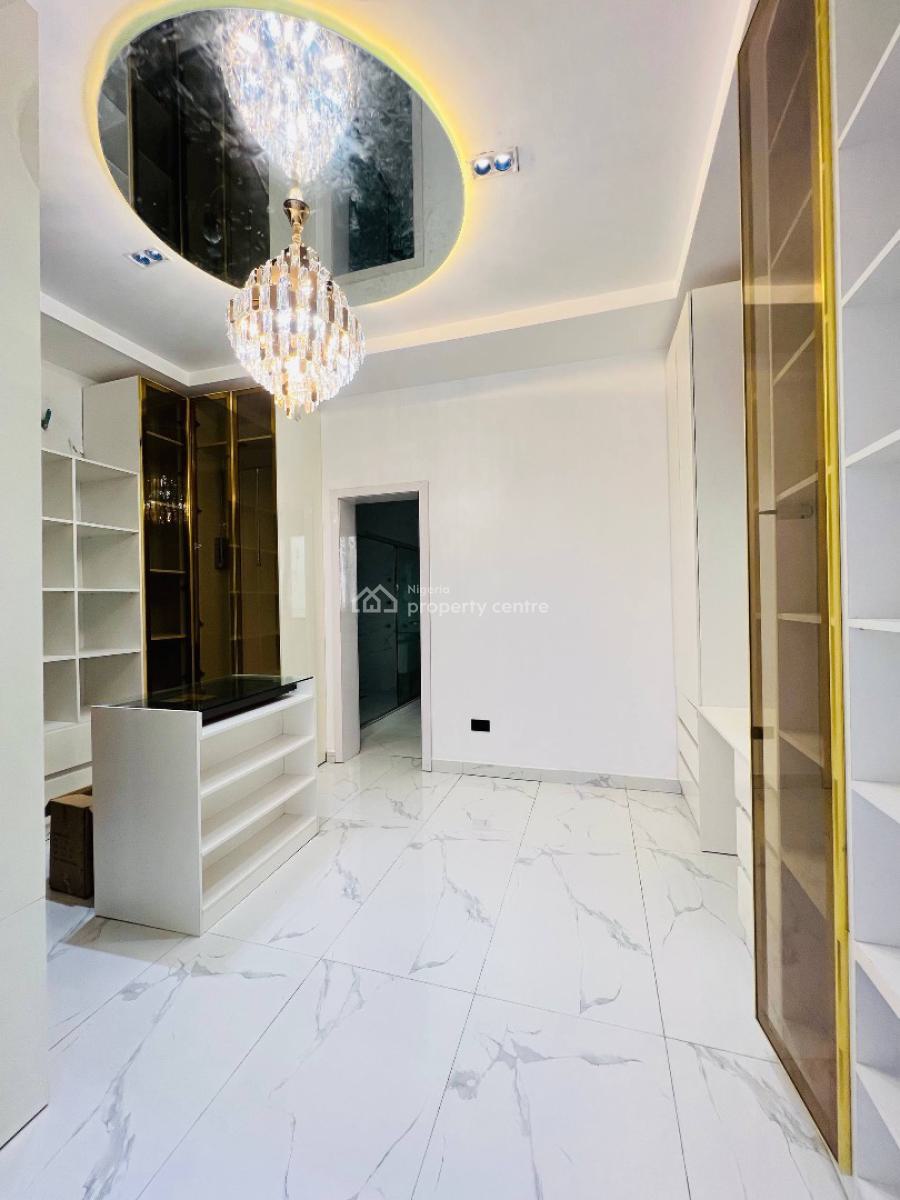6 Bedroom Fully Detached Duplex + 2bq with Cinema,rooftop Terrace & Po, in a Gated and Secured Estate, Osapa, Lekki, Lagos, Detached Duplex for Sale