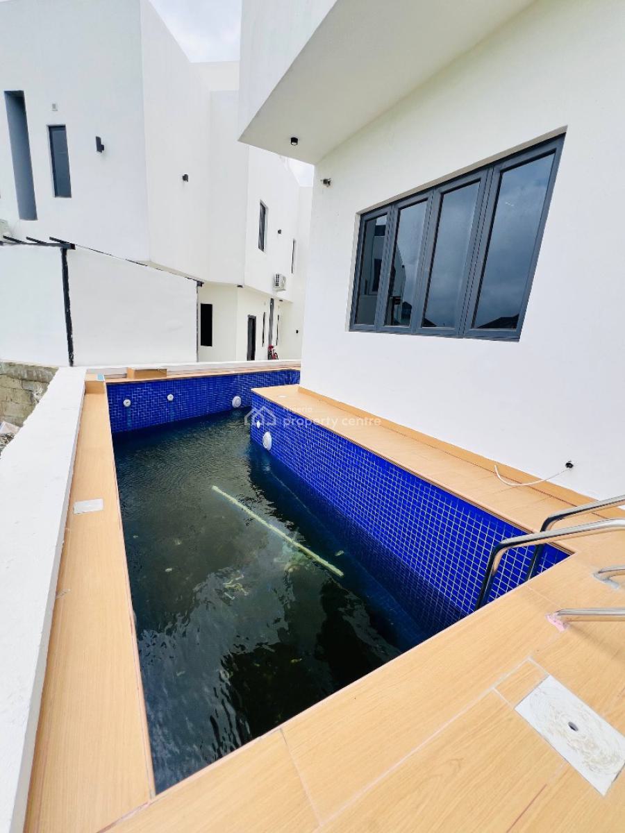 6 Bedroom Fully Detached Duplex + 2bq with Cinema,rooftop Terrace & Po, in a Gated and Secured Estate, Osapa, Lekki, Lagos, Detached Duplex for Sale