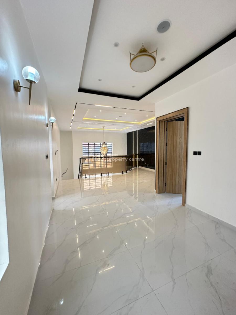 Contemporary Spacious 5 Bedroom Fully Detached Duplex with Bq, Chevron, Lekki, Lagos, Detached Duplex for Sale