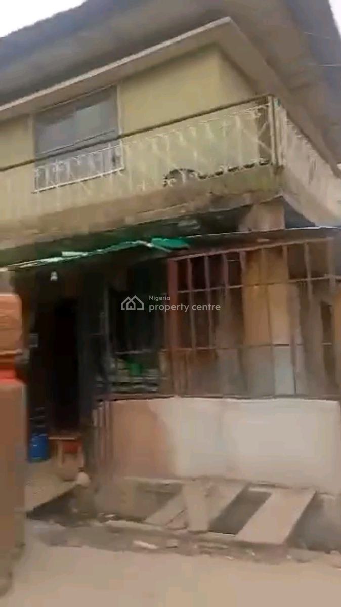 a Storey Building at a Corner Piece, Off Ilaje Road, Bariga, Shomolu, Lagos, Block of Flats for Sale