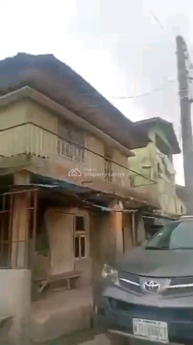 a Storey Building at a Corner Piece, Off Ilaje Road, Bariga, Shomolu, Lagos, Block of Flats for Sale