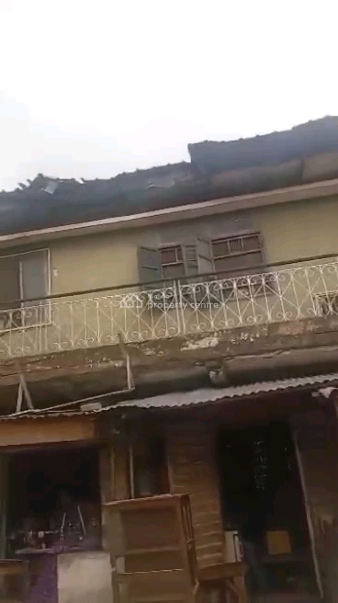 a Storey Building at a Corner Piece, Off Ilaje Road, Bariga, Shomolu, Lagos, Block of Flats for Sale
