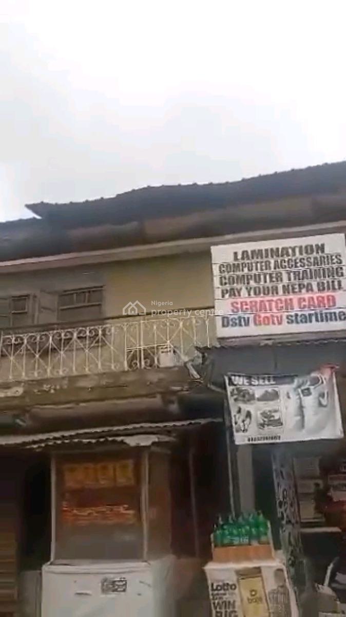 a Storey Building at a Corner Piece, Off Ilaje Road, Bariga, Shomolu, Lagos, Block of Flats for Sale