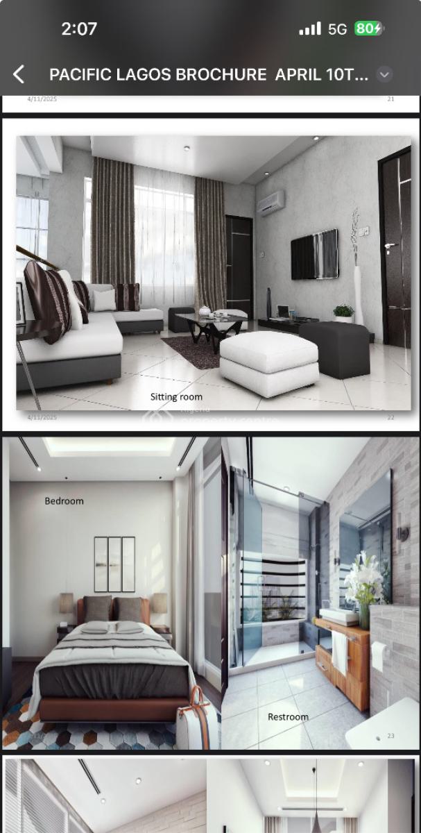1 and 2bedroom Apartment., Ozumba Mbadiwe, Victoria Island (vi), Lagos, Flat / Apartment for Sale