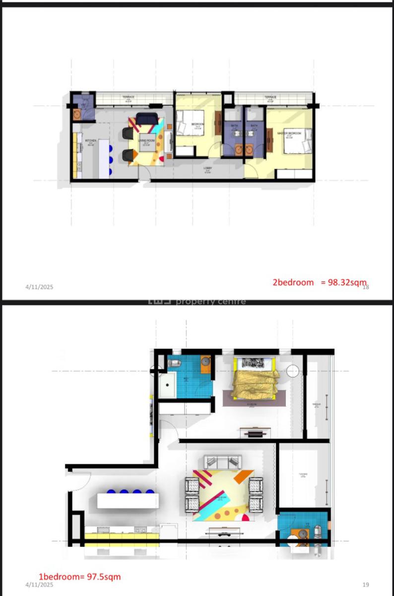 1 and 2bedroom Apartment., Ozumba Mbadiwe, Victoria Island (vi), Lagos, Flat / Apartment for Sale