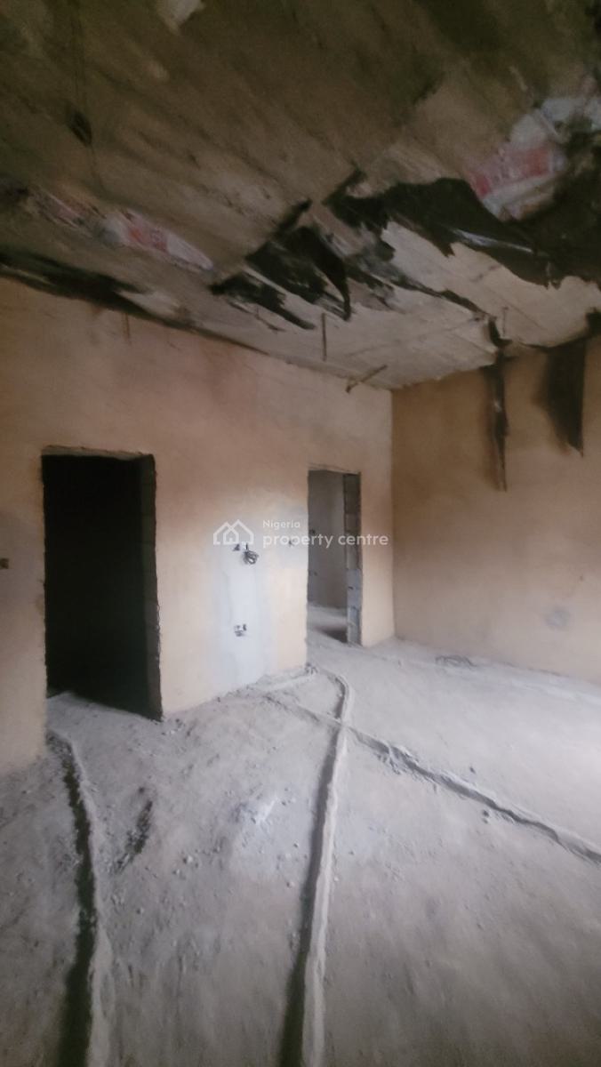 Massive Luxurious 4 Bedroom Terrace Duplex Carcass, Shafa Filling Station, Wuye, Abuja, Terraced Duplex for Sale