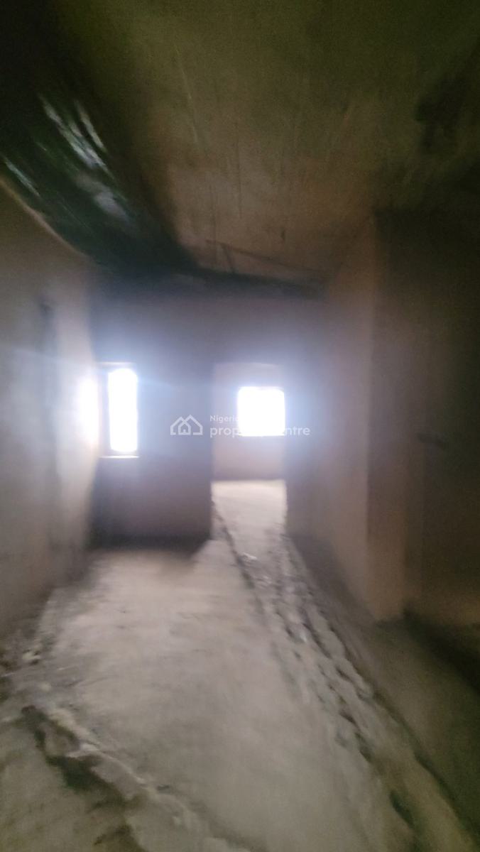 Massive Luxurious 4 Bedroom Terrace Duplex Carcass, Shafa Filling Station, Wuye, Abuja, Terraced Duplex for Sale