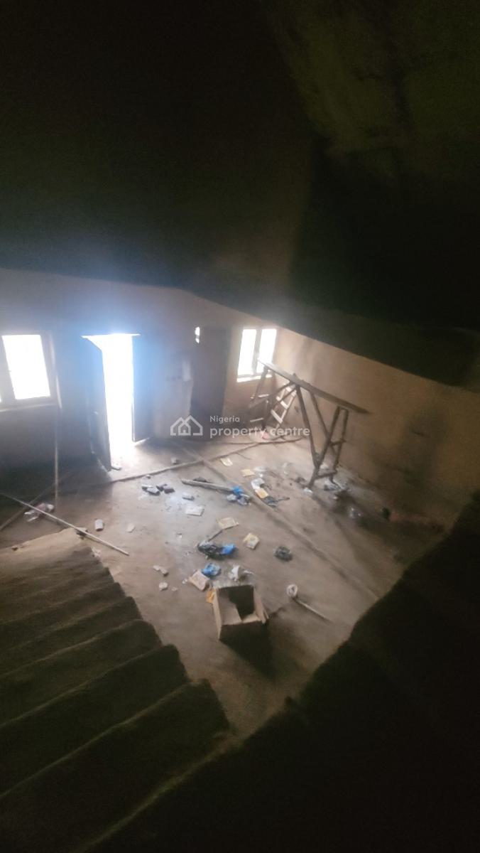 Massive Luxurious 4 Bedroom Terrace Duplex Carcass, Shafa Filling Station, Wuye, Abuja, Terraced Duplex for Sale