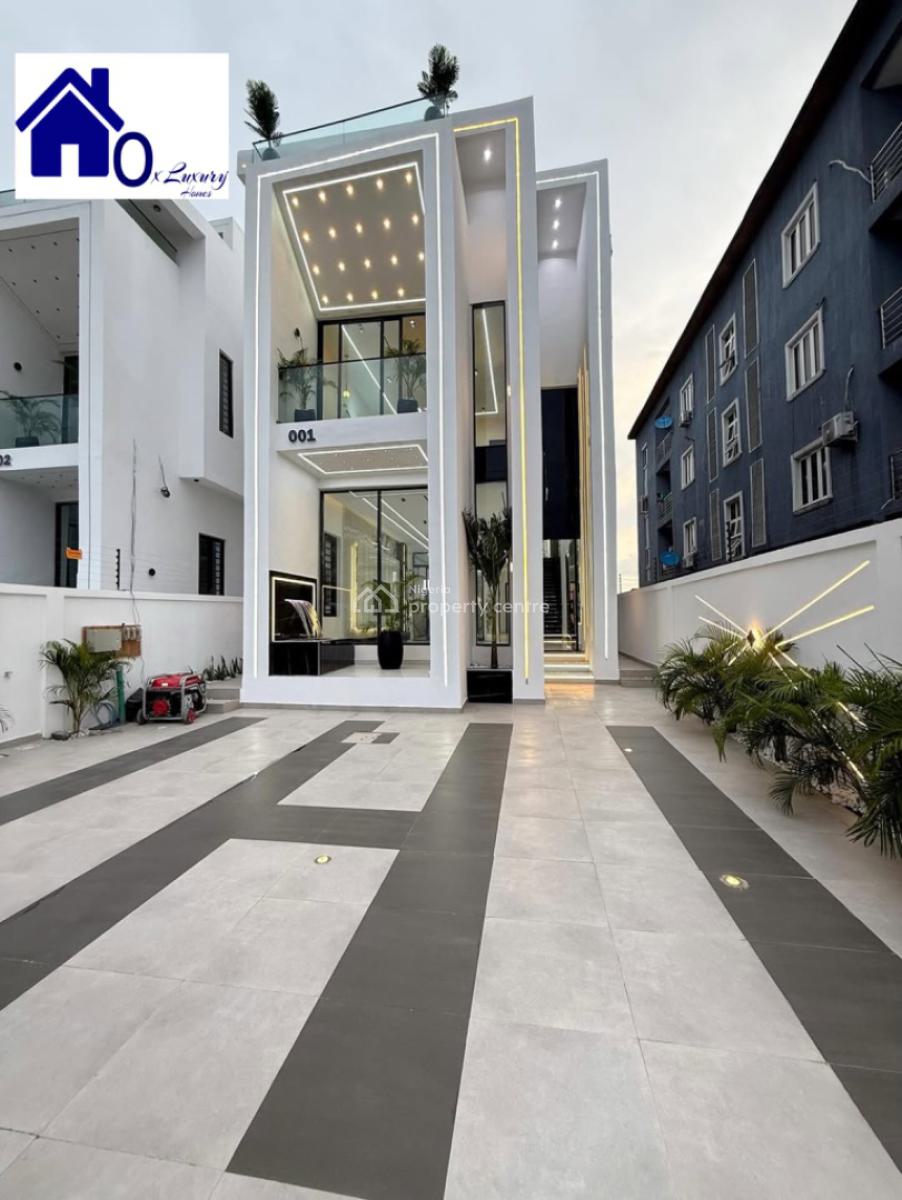 Luxury 5 Bedroom Detached Duplex, Chevron Lekki Lagos, Lekki, Lagos, Detached Duplex for Sale
