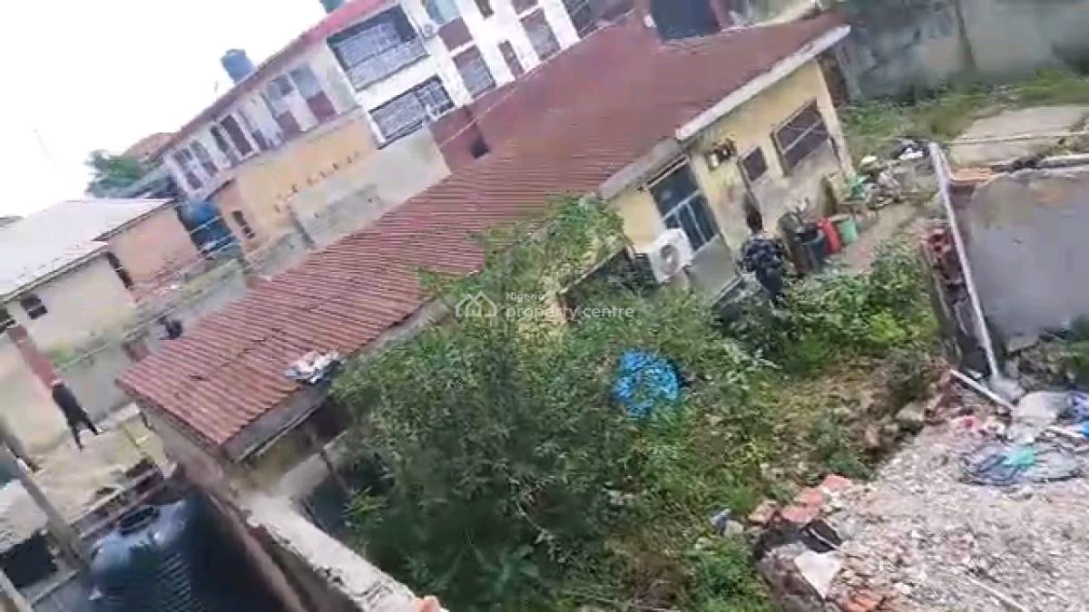 Land Measuring 411sqm in a Well Secured Environment, Funmilayo Onaronke Street, Chemist Bus Stop By Total Filling Station, Akoka, Yaba, Lagos, Land for Sale
