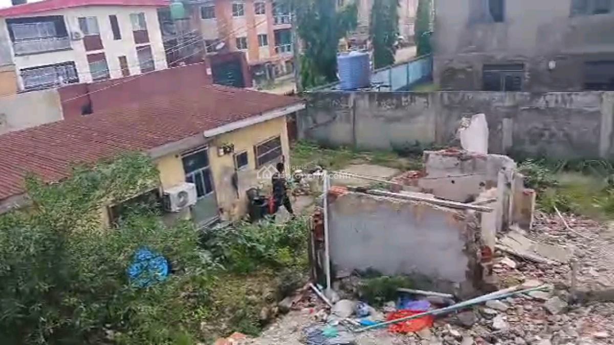 Land Measuring 411sqm in a Well Secured Environment, Funmilayo Onaronke Street, Chemist Bus Stop By Total Filling Station, Akoka, Yaba, Lagos, Land for Sale