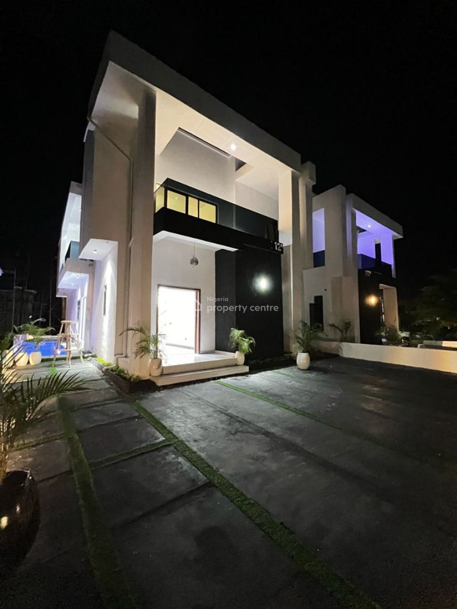 5 Bedroom Luxury Fully  Detached Duplex with Bq, Study/cinema Room Etc, Orchid Road, Ikota, Lekki, Lagos, Detached Duplex for Sale