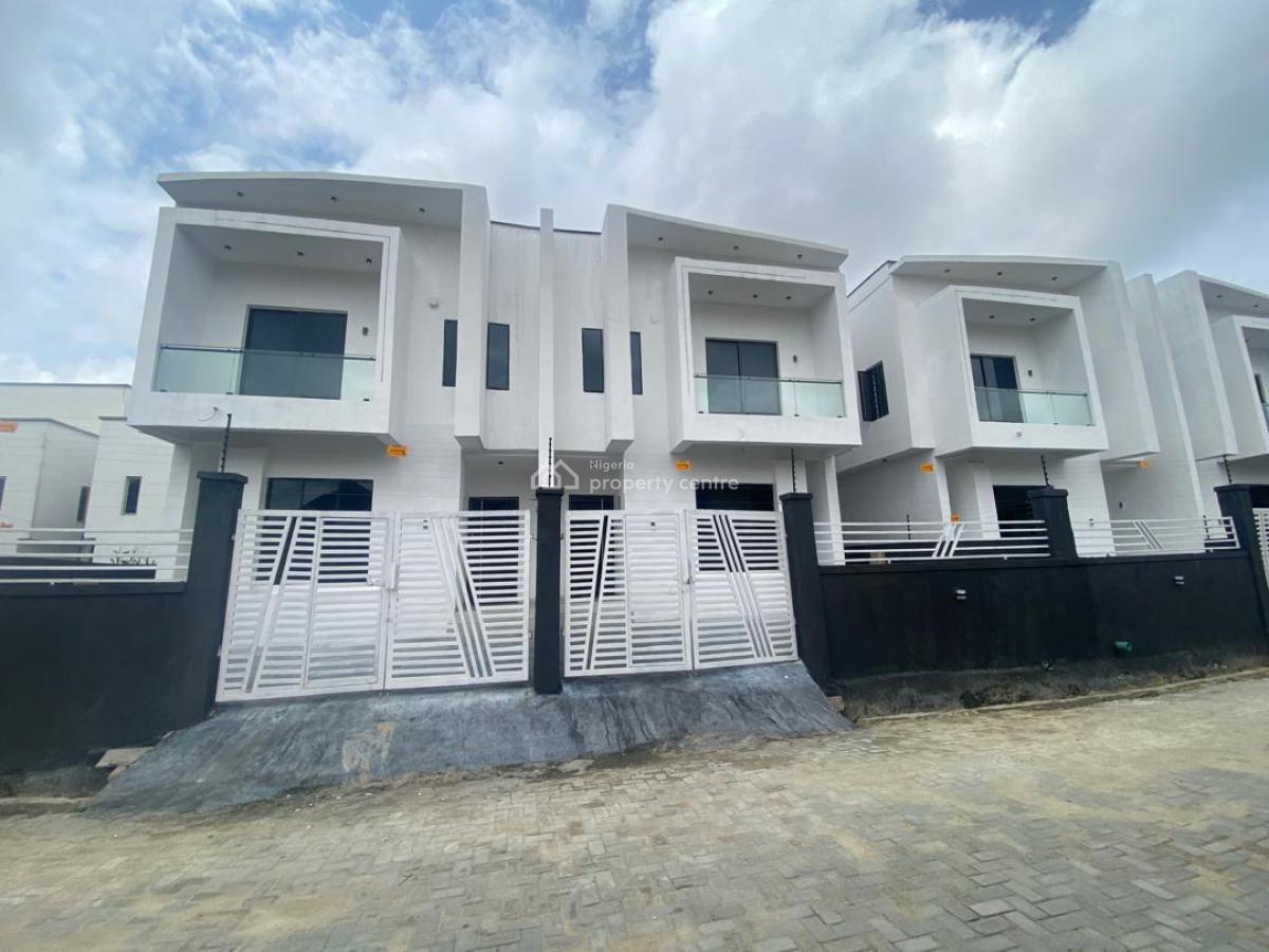 4 Bedroom Semi-detached Duplex with Bq -- Cofo, Thomas Estate, Ajah, Lagos, Semi-detached Duplex for Sale