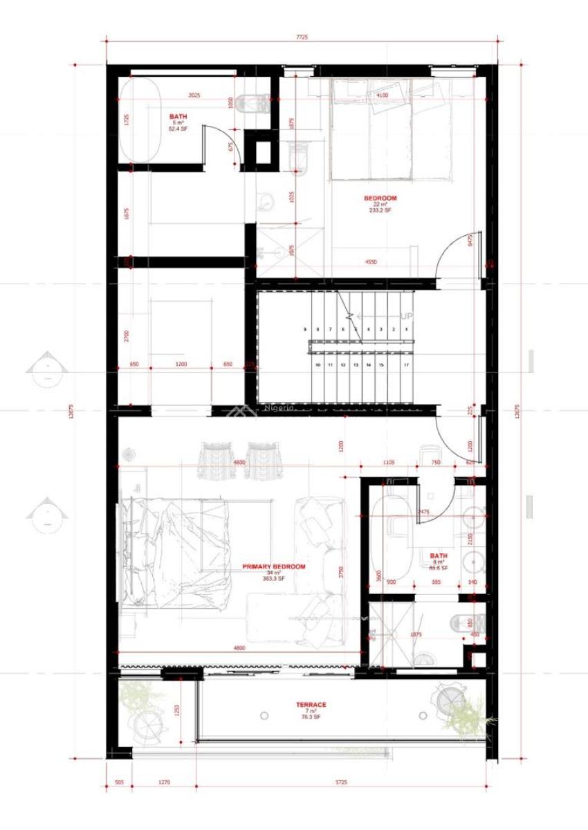 4bedroom Duplex, Ahmadu Bello Way, Victoria Island (vi), Lagos, Terraced Duplex for Sale