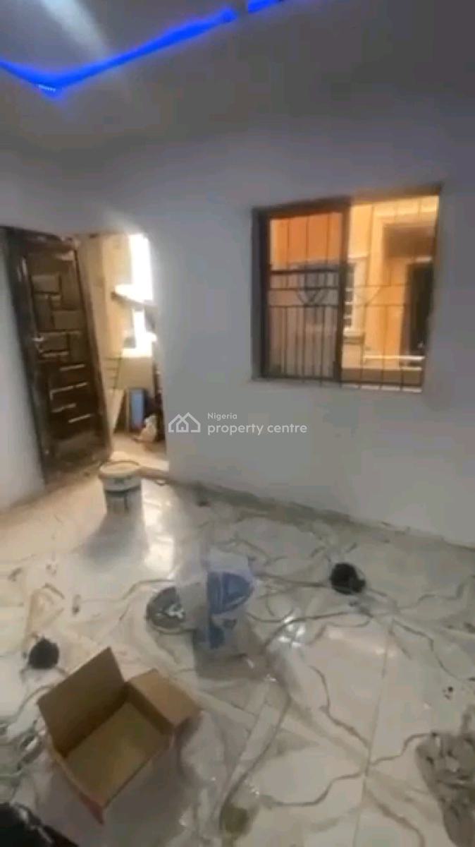 Newly Built Room Self Contain Ground Flat All Tied with Pop and Kitchen Cabinet, Off Diya Street, Gbagada, Lagos, Self Contain (single Rooms) for Rent