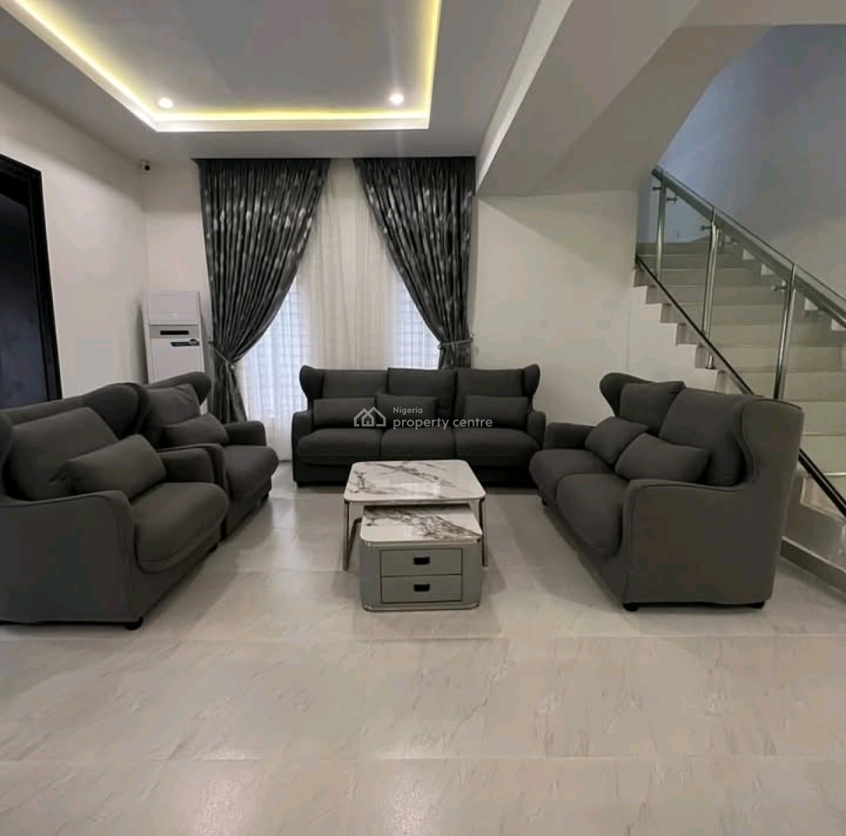 Furnished 4 Bedroom Terrace Duplex 1 Room Boys Quarters Available, Games Village, Kaura, Abuja, House for Sale