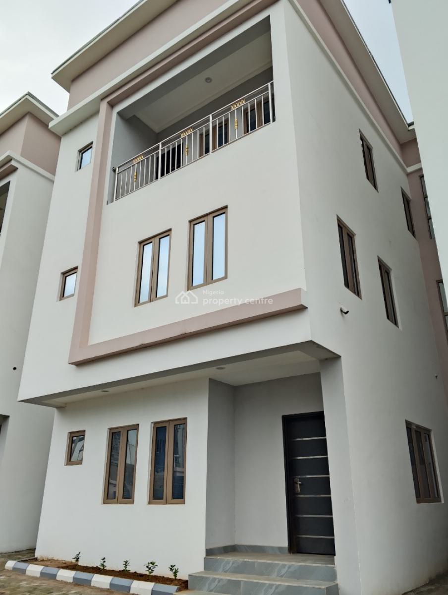 4 Bedrooms Terraced Duplex with a Bq, Cordelia Jefferson Street, Katampe, Abuja, Terraced Duplex for Sale