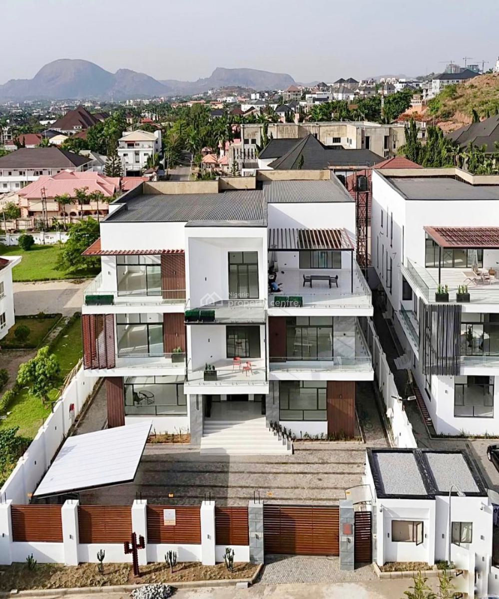 Luxury 8 Bedroom Duplex with Swimming Pool, Gazebo & 2 Rooms Bq, Asokoro District, Abuja, Detached Duplex for Sale