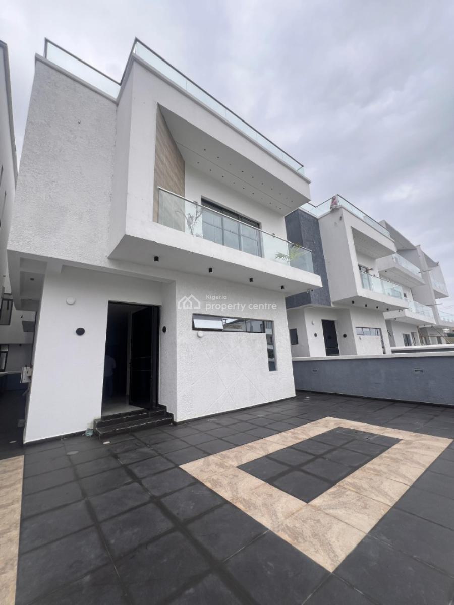 Exquisite 5 Bedroom Duplex with Rooftop Terrace, Lekki, Lagos, Detached Duplex for Sale