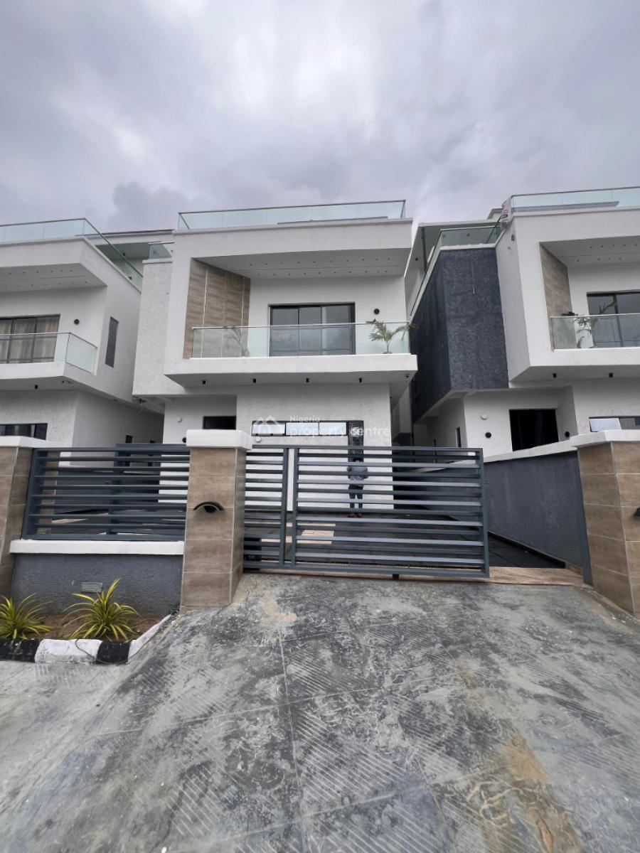 Exquisite 5 Bedroom Duplex with Rooftop Terrace, Lekki, Lagos, Detached Duplex for Sale