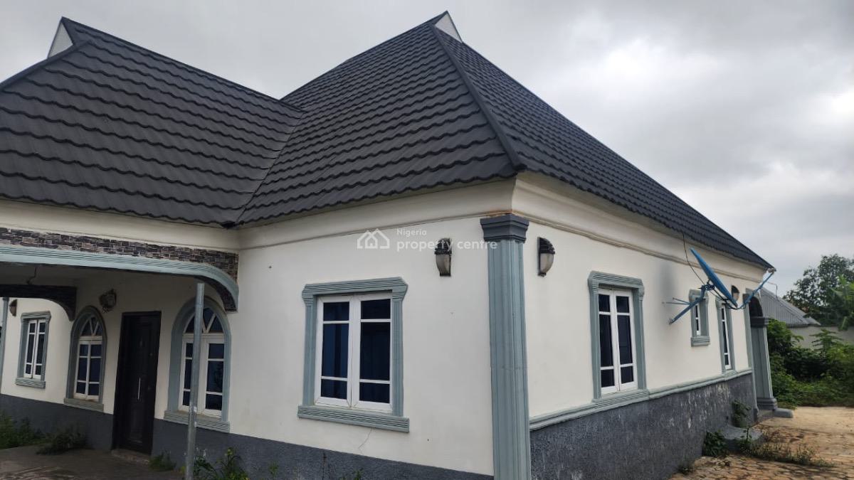 3 Bedroom Bungalow & 1-bed Mini-flat with a Room Self-contain, De Anchor Event Centre, Ado-ekiti, Ekiti, House for Sale