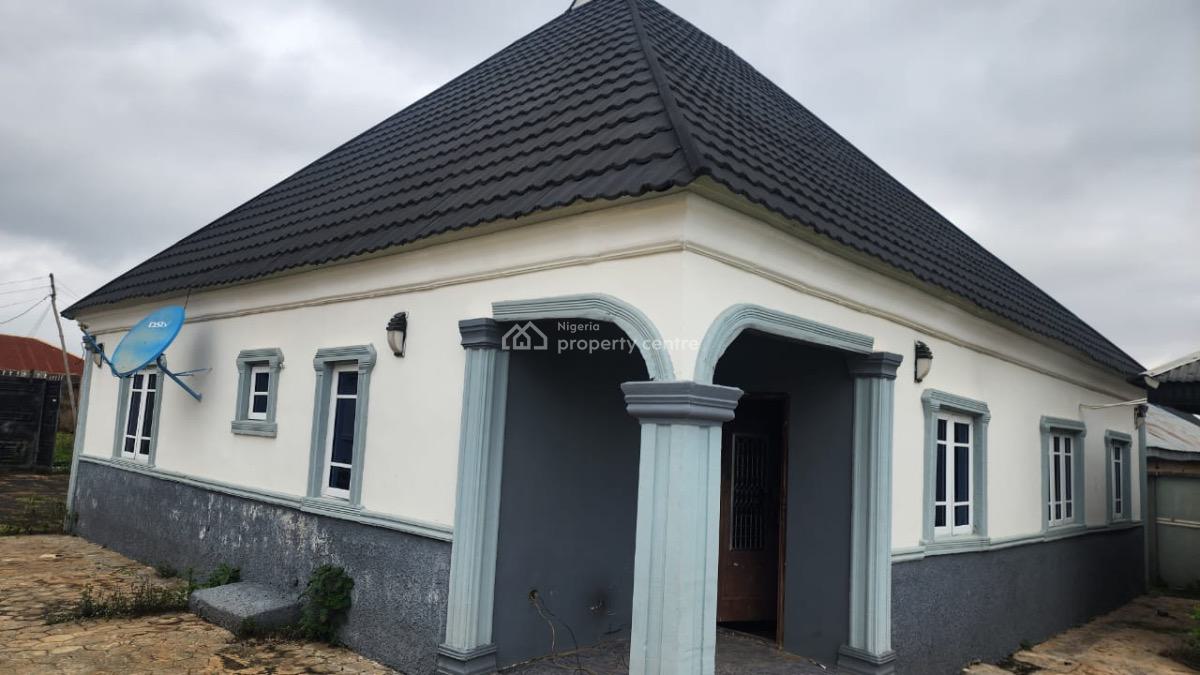 3 Bedroom Bungalow & 1-bed Mini-flat with a Room Self-contain, De Anchor Event Centre, Ado-ekiti, Ekiti, House for Sale