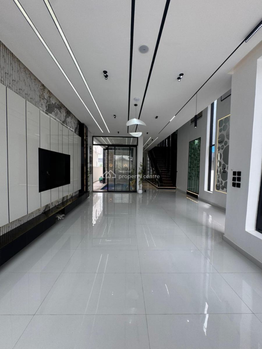 a Magnificent 5-bedroom Duplex with Pool and Rooftop Lounge, Chevron Toll Gate, Lekki, Lagos, Detached Duplex for Sale
