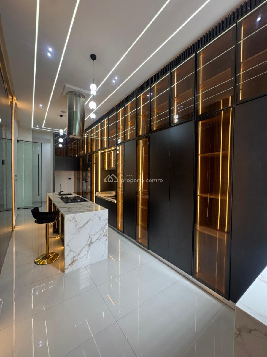 a Magnificent 5-bedroom Duplex with Pool and Rooftop Lounge, Chevron Toll Gate, Lekki, Lagos, Detached Duplex for Sale