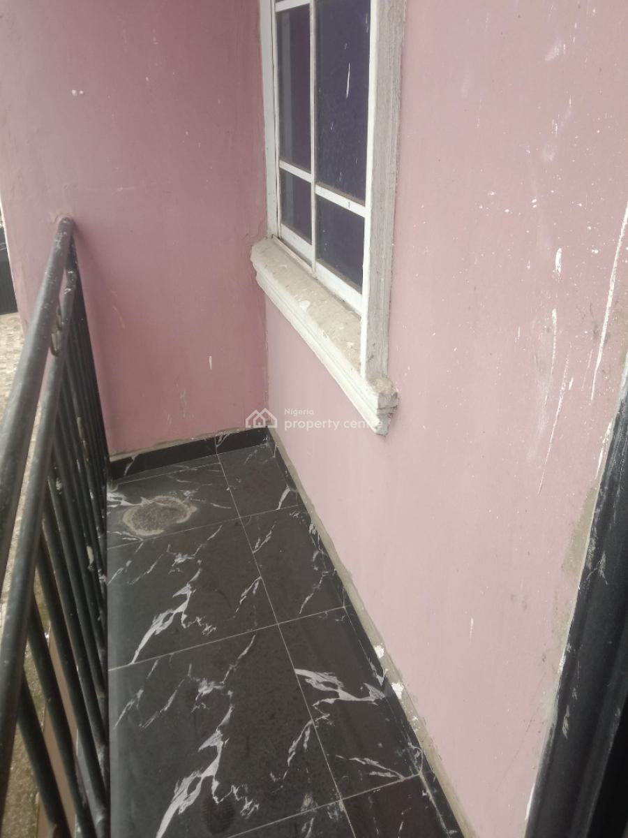 Room and Parlor Self-con Upstairs with Pop Finishing, Ado Roundabout Off Powerline and Close to The Road, Ajah, Lagos, Mini Flat (room and Parlour) for Rent