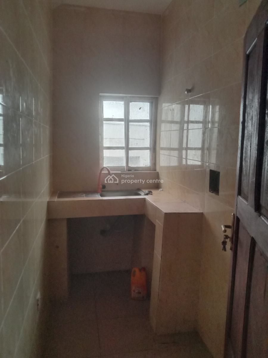 Room and Parlor Self-con Upstairs with Pop Finishing, Ado Roundabout Off Powerline and Close to The Road, Ajah, Lagos, Mini Flat (room and Parlour) for Rent