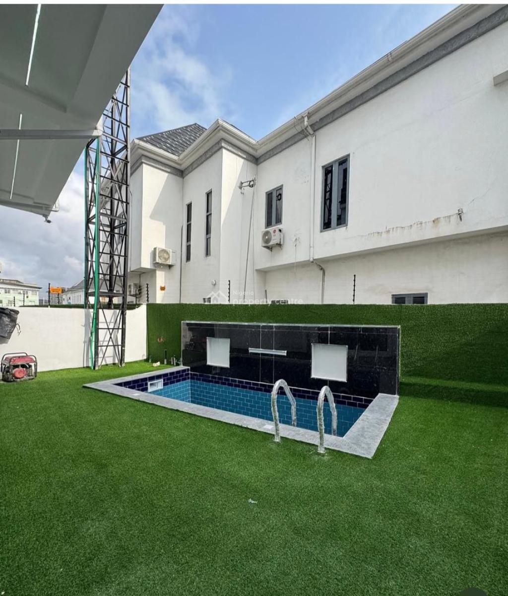 The Most Thoughtfully Built 5 Bedroom Detached Duplex with Pool,bq, Within a Prestigious Estate,  Chevron Toll Gate, Lekki, Lagos, Detached Duplex for Sale