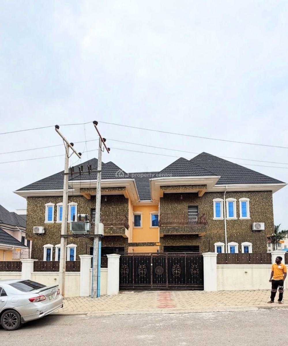 Serviced 4 Bedroom Terraced Duplex with a Room Bq, Jahi Gilmore, Jahi, Abuja, Semi-detached Duplex for Rent