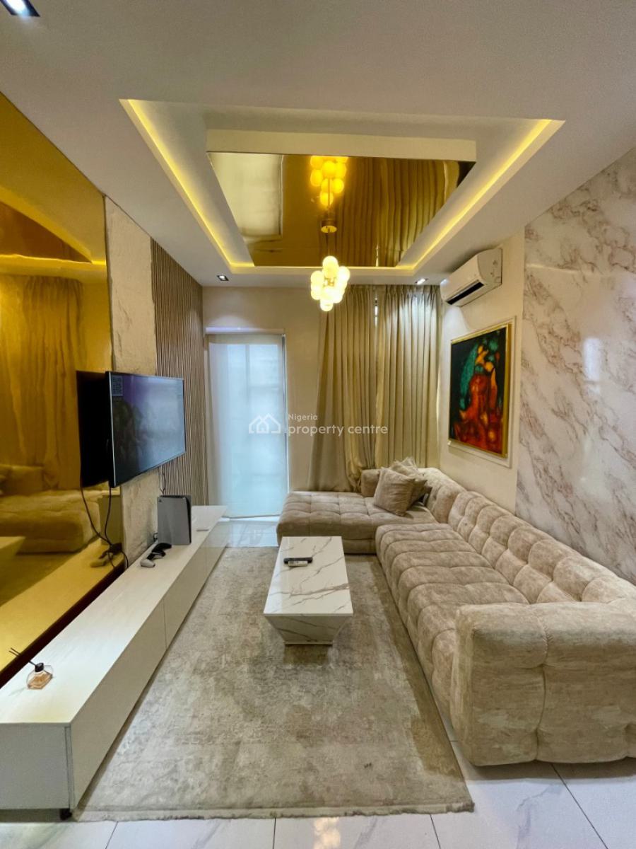 Seaview 1 Bedroom with Double Balcony, Ologolo, Lekki, Lagos, Flat / Apartment Short Let