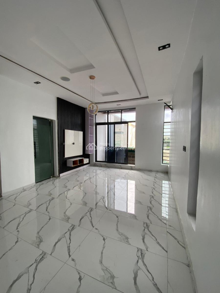 Exquisite 4 Bedroom Semi Detached Duplex with Bq & Pool at Chevron, Chevron, Lekki, Lagos, Detached Duplex for Sale