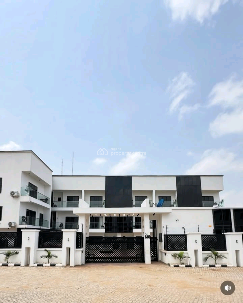 Distress  Dealluxury Furnished 4 Bedroom Terrace Duplex Just One, Katampe, Abuja, House for Sale