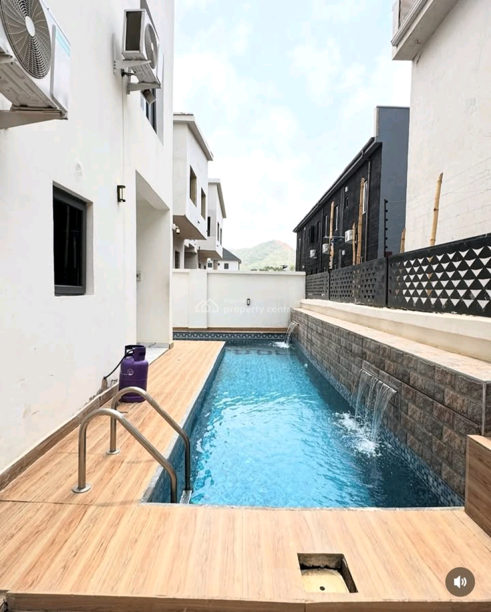 Distress  Dealluxury Furnished 4 Bedroom Terrace Duplex Just One, Katampe, Abuja, House for Sale