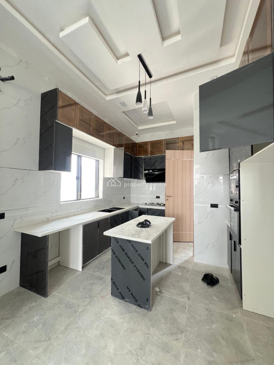 Newly Built 4 Bedroom Detached Duplex with Bq & Pool, Chevron, Lekki, Lagos, Detached Duplex for Sale