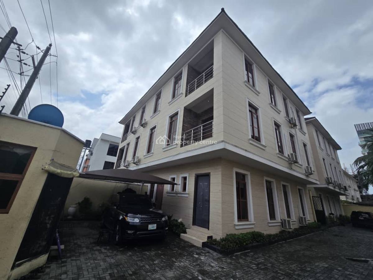 Finished 4 Bedroom Terraces with Bq, Ikoyi, Lagos, Terraced Duplex for Sale