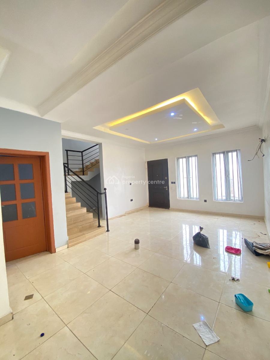 4 Bedroom Terrace Duplex with Bq., Atlantic View Estate, Igbo Efon, Lekki, Lagos, Semi-detached Duplex for Rent