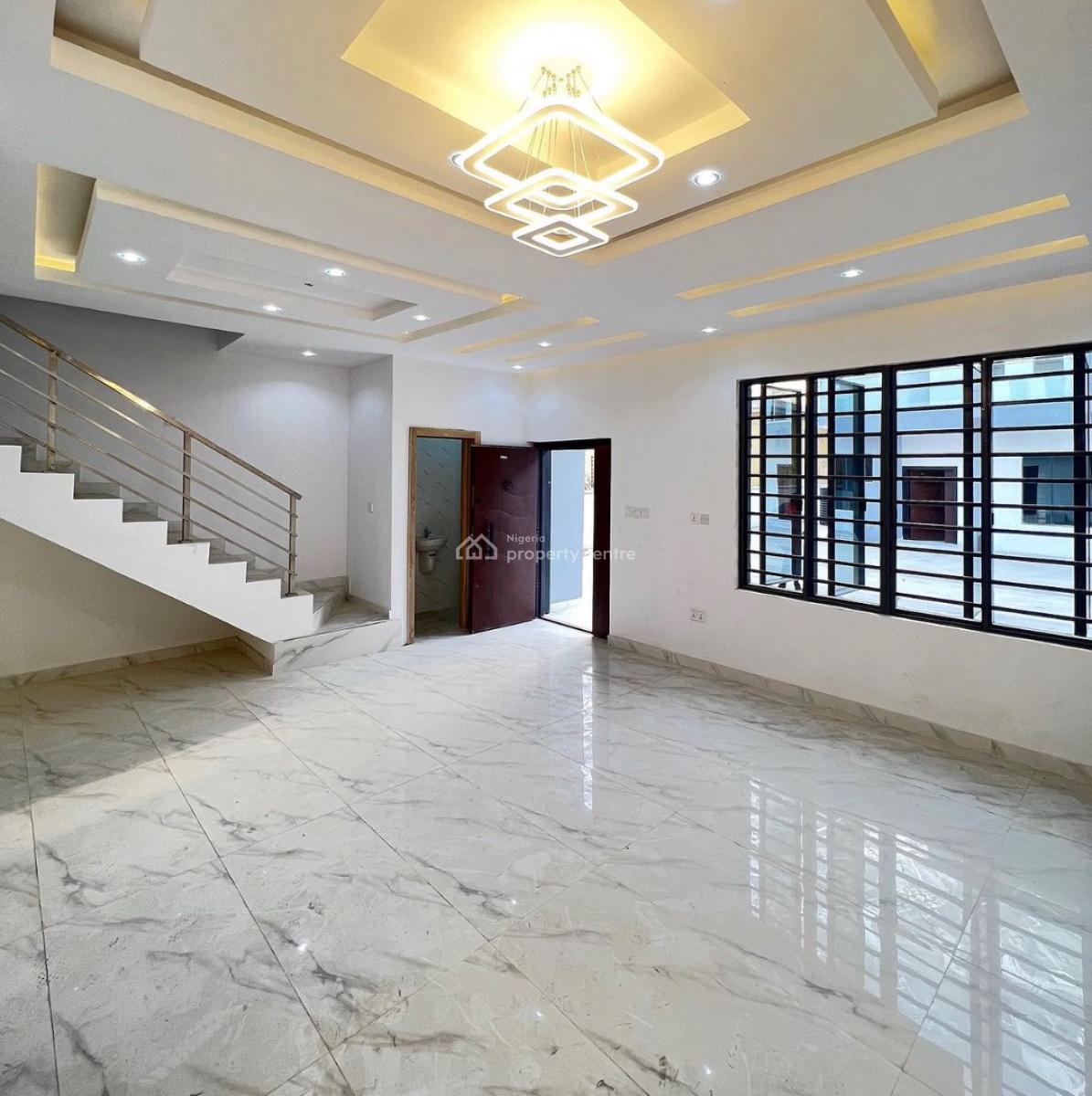 Fully Serviced 4 Bedroom Terrace Duplexes, Ajah, Lagos, Terraced Duplex for Sale