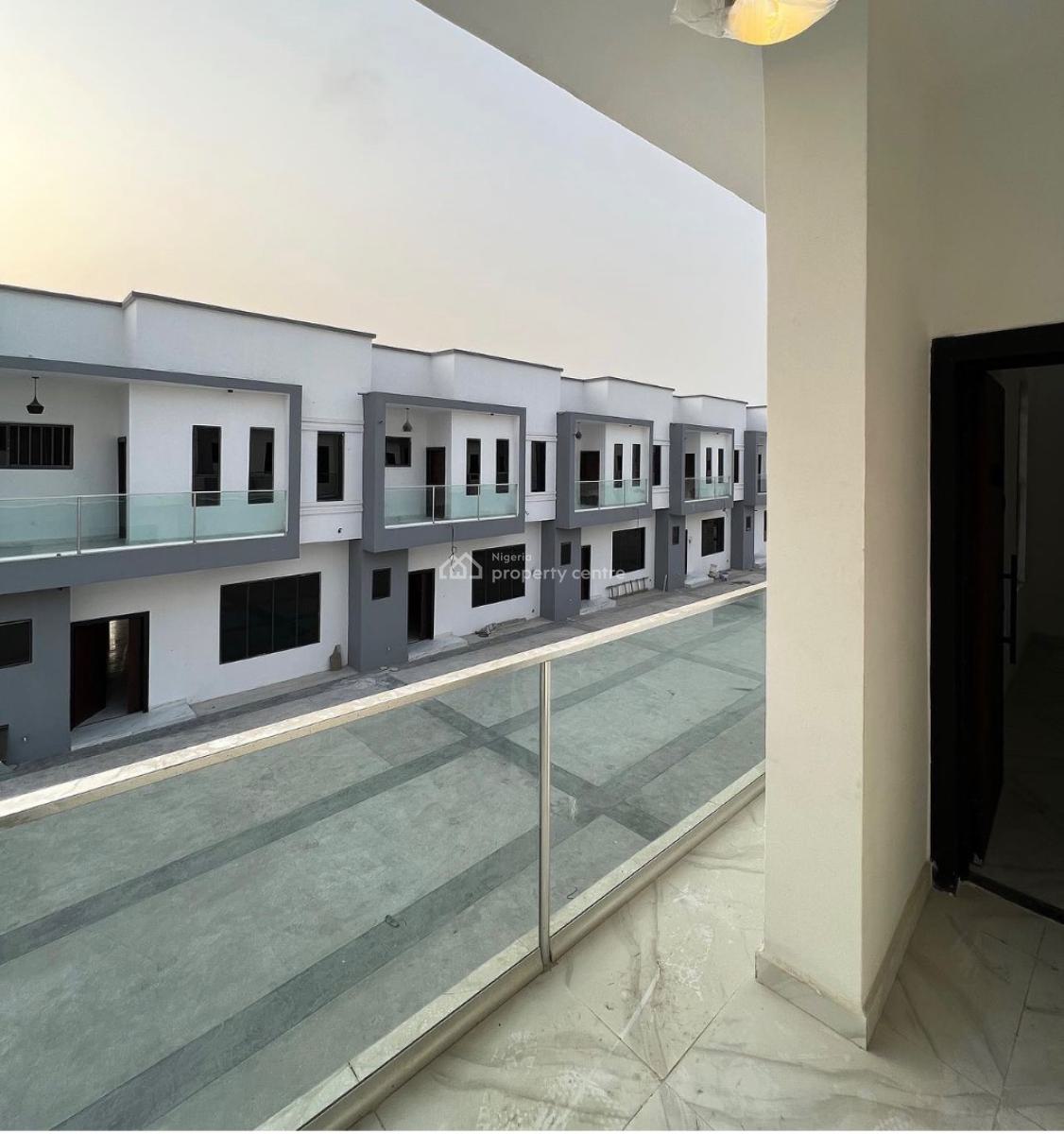 Fully Serviced 4 Bedroom Terrace Duplexes, Ajah, Lagos, Terraced Duplex for Sale