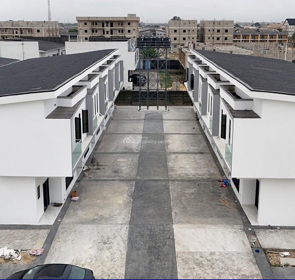 Fully Serviced 4 Bedrooms Terraced Duplexes, Ajah, Lagos, Terraced Duplex for Sale