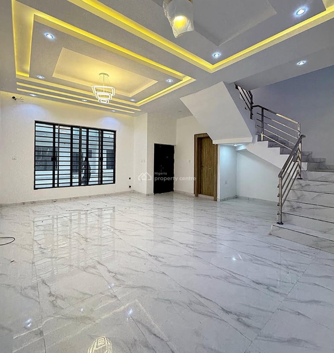 Fully Serviced 4 Bedrooms Terraced Duplexes, Ajah, Lagos, Terraced Duplex for Sale