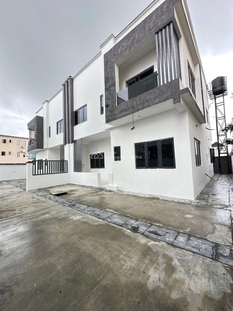Nicely Built 4 Bedroom Semi Detached Duplex with Bq, Ajah, Lagos, Semi-detached Duplex for Sale